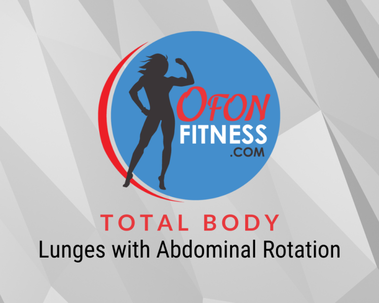 Lunges with Abdominal Rotation